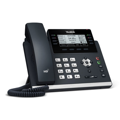Yealink T43U 12‑Line IP Phone with 3.7" Graphical LCD