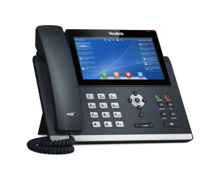 Yealink T48U 16‑Line IP Phone with 7" Colour Touch Screen & HD Voice