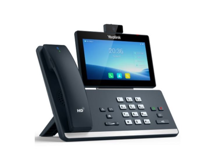 Yealink T58WP‑C 16‑Line IP HD Android Phone 7" Touchscreen with HD Camera & HD Voice