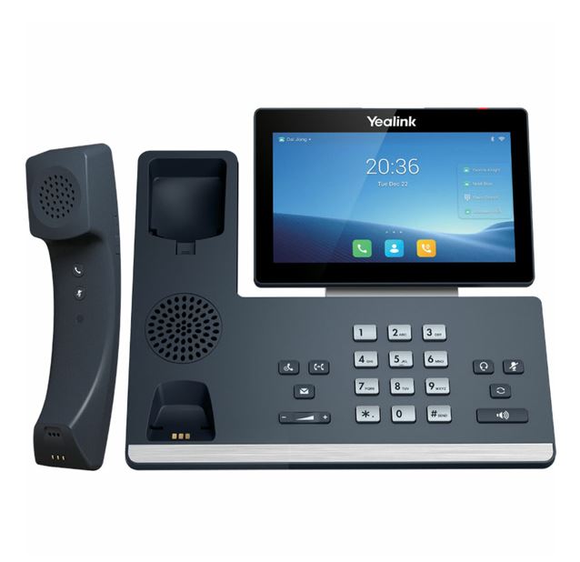 Yealink T58WP 16‑Line IP HD Android Phone with Colour Touchscreen & HD Voice