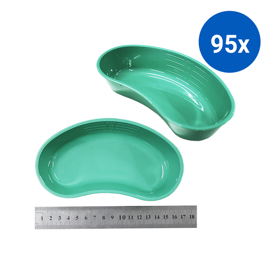 Livingstone Kidney Dish Tray 160mm Graduated 200ml Autoclavable Recyclable Plastic - Green x95