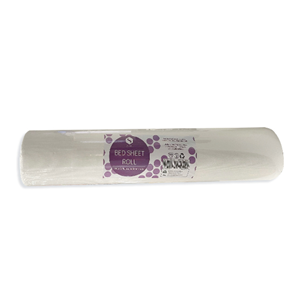 Sofeel Draw Sheet or Bed Sheet Cellulose Unperforated Biodegradable Made in Europe 9 Rolls/Carton - White x5