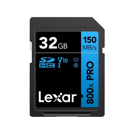 Lexar High-Performance 800x PRO SDHC/SDXC UHS-I Card 32 GB - Blue