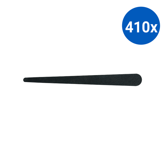 Trendy Board Nail File Grit: 240/240 Tapered Cushioned Fine - Black x410