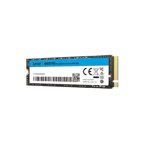 Lexar NM610PRO M.2 2280 PCIe Gen3x4 NVMe SSD 1 TB