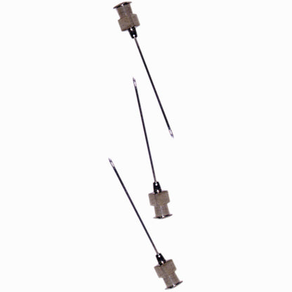 Livingstone Reusable Needles Luer Lock 15G x 100mm - Silver x50