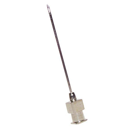 Livingstone Reusable Needles Luer Lock Gauge 18 x 160mm Stainless Steel - Silver x45