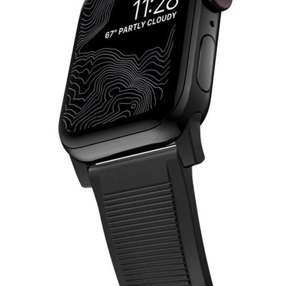 Nomad Rugged Strap Apple Watch 42/44/45/Ultra 49mm - Black hardware