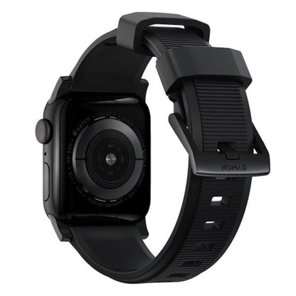 Nomad Rugged Strap Apple Watch 42/44/45/Ultra 49mm - Black hardware