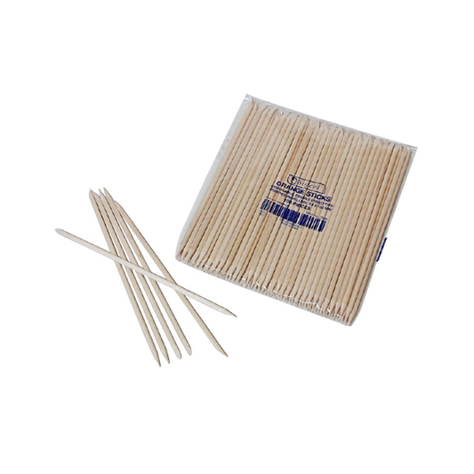 Sofeel Wooden Orange Stick One Pointed end and One Bevelled end 152 x 3.8mm 100/Pack - Brown x105