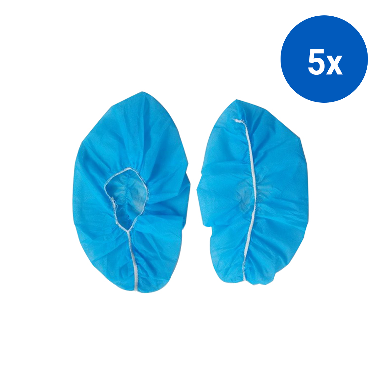 Livingstone Shoe Cover Overshoes Recyclable Heavy Duty Polypropylene Fabric 36gsm 1000/Carton - Blue x5