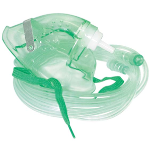 Livingstone Child Oxygen Mask with 2 metres Oxygen Tube or Tubing - Clear x100