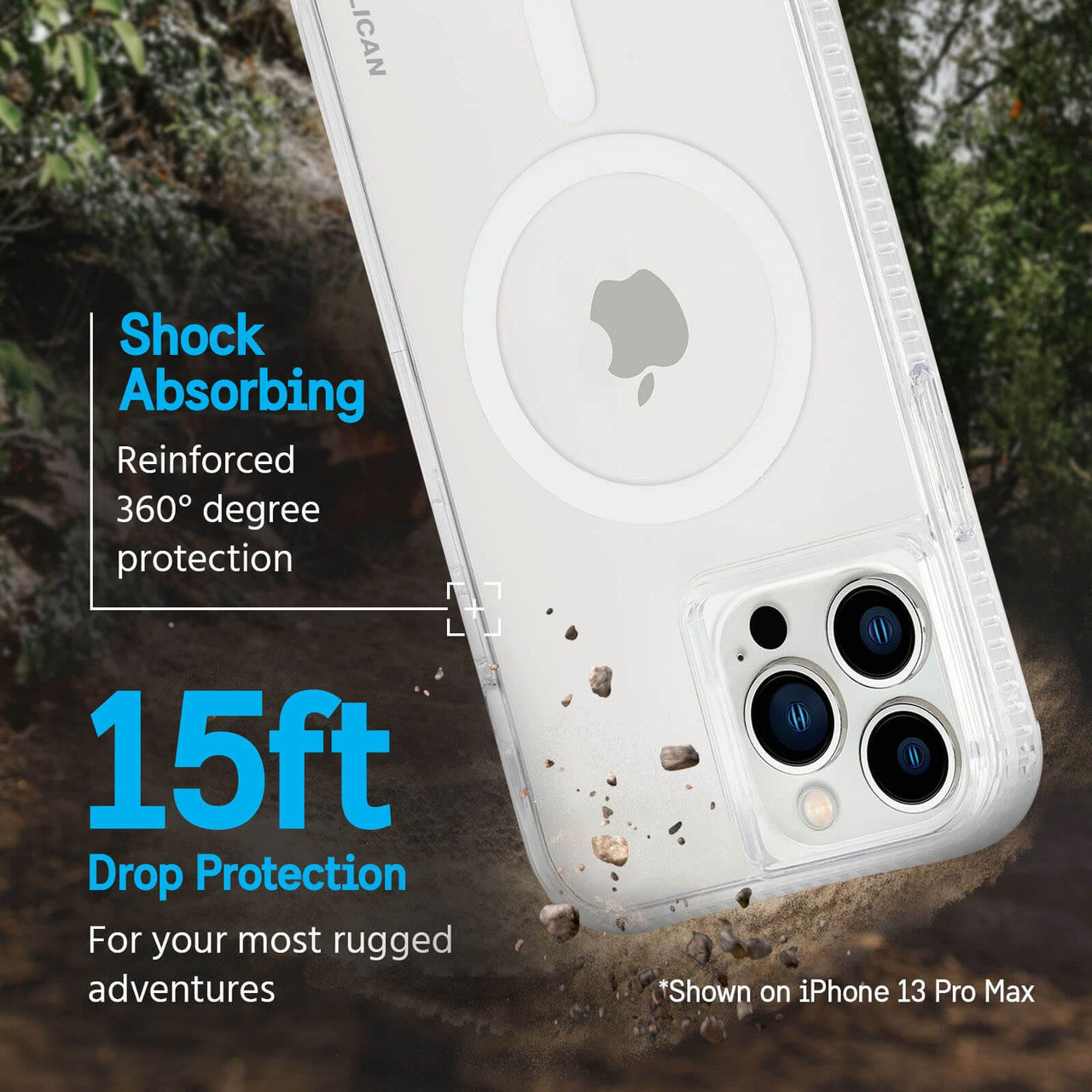Pelican Ranger Magsafe Case iPhone 14 Pro Max - Clear