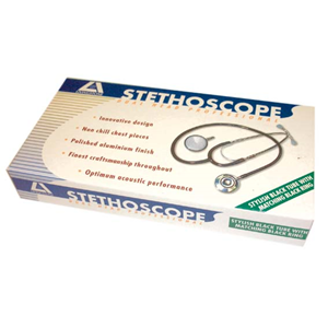 Livingstone Premium Paediatric Dual Head Stethoscope Black Tube Lightweight Precision Acoustic Design - Black x30