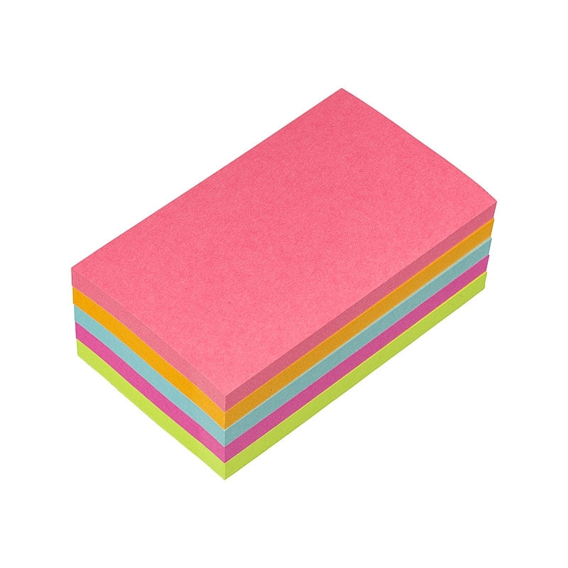 Post‑It Notes Assorted Colours 76 x 127mm 5‑Pack