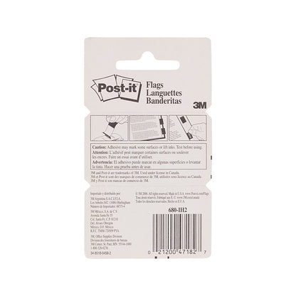 Post‑It Initial Here Flags 25 x 43mm 2‑Pack Box of 6