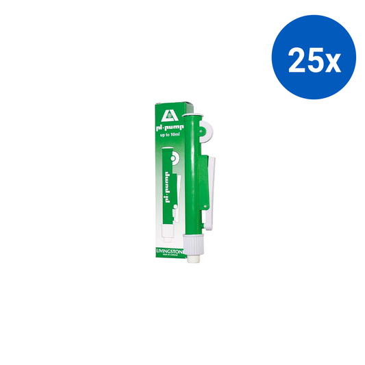 Pi-Pump Pipetter Pipette Filler up to 10ml - Green x25