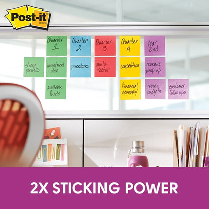 Post‑It Super Sticky Pop‑Up Notes Marrakesh 76 x 76mm 6‑Pack