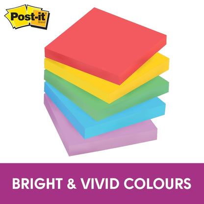 Post‑It Super Sticky Pop‑Up Notes Marrakesh 76 x 76mm 6‑Pack