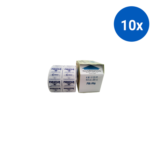 PARAFILM Laboratory Cling Film 10 cm x 38 m Made in USA - White x10