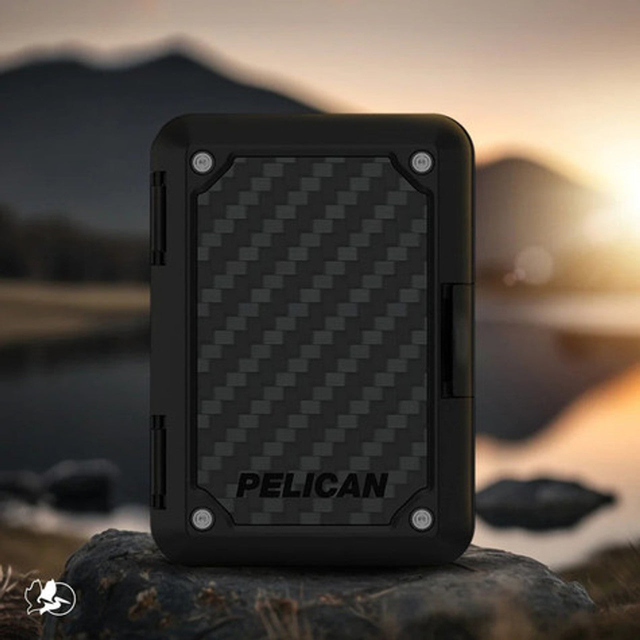 Pelican Shield Magnetic MagSafe Wallet iPhone 12/13/14/15 - Black