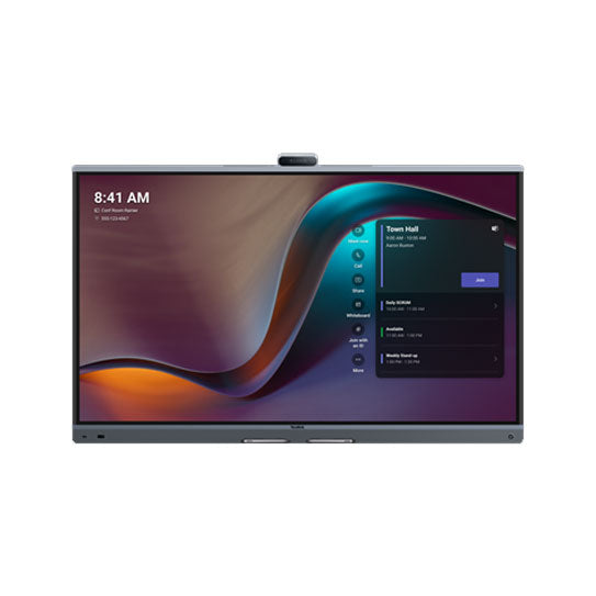 Yealink MB65Pro A02 65" MeetingBoard Microsoft Teams Certified Android Collaboration Display with Triple‑Eye 50MP Camera System