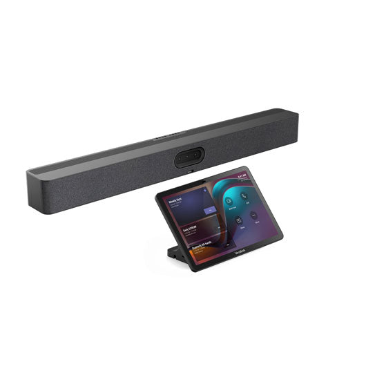 Yealink A40‑031 MeetingBar Kit + MD86 86" 4K MeetingDisplay with CTP25 Touch Panel & Wireless Casting
