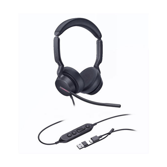 Yealink UH46 Dual Teams USB‑C/A Wired Headset