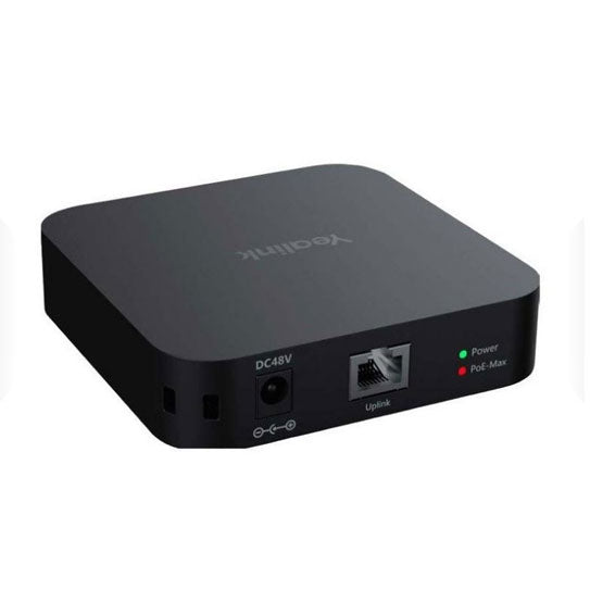 Yealink RCH40 E2 4‑Port PoE Switch for Meeting Room Cameras, Microphones, & Speakers