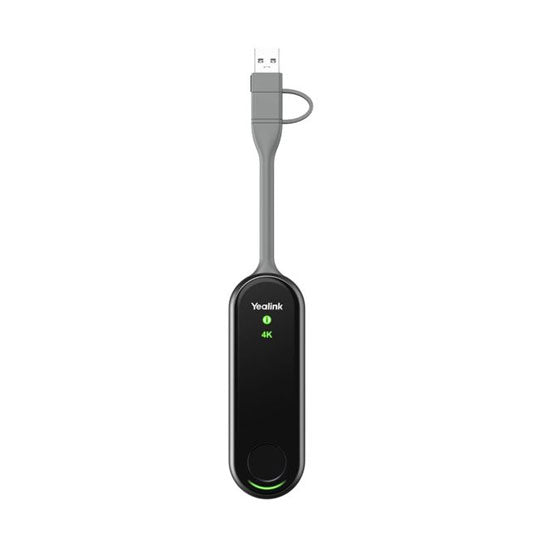 Yealink WPP30 Wireless Presentation Pod One‑Click 4K UHD for Every Work Space