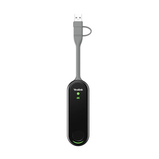 Yealink WPP30 Wireless Presentation Pod One‑Click 4K UHD for Every Work Space