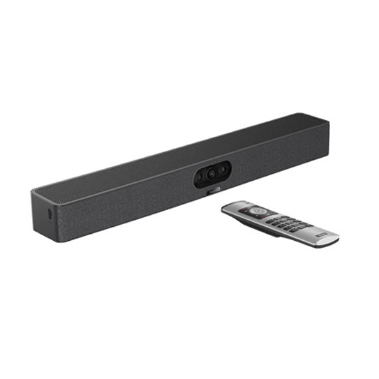 Yealink MeetingBar A25‑010 AI‑Powered Video Collaboration Bar with 151° Triple‑Lens System & One‑Cable Solution for Teams & Zoom
