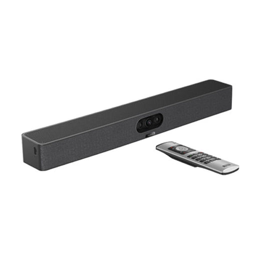 Yealink MeetingBar A25‑010 AI‑Powered Video Collaboration Bar with 151° Triple‑Lens System & One‑Cable Solution for Teams & Zoom