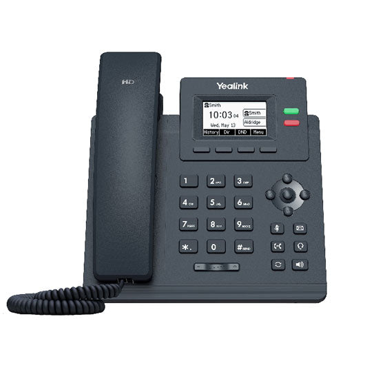 Yealink T31P Entry Level IP Phone with 2-Lines & HD Voice