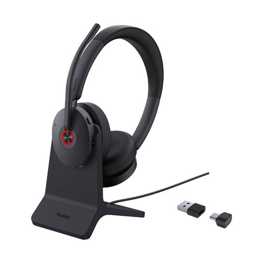 Yealink BH74 Teams Bluetooth Headset with Stand & USB‑C/A