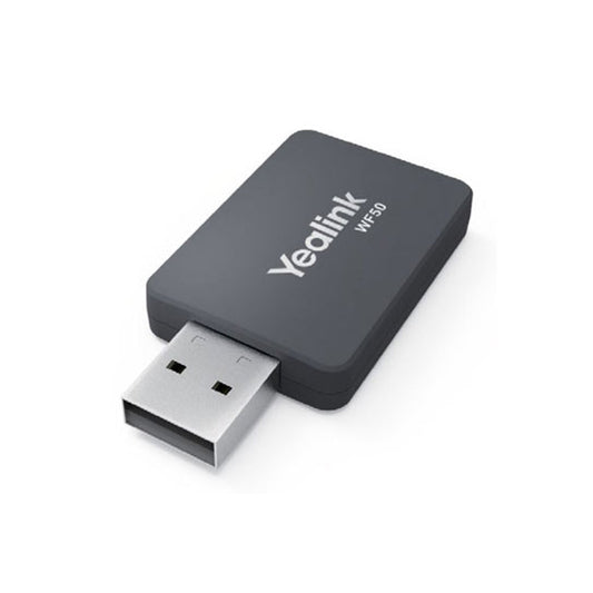 Yealink WF50 V1 Dual Band Wi‑Fi USB Dongle for SIP‑T42U/T43U/T46U/T48U/T53 IP Phones