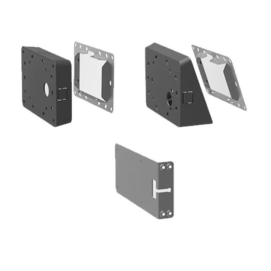Yealink RoomPanel Mount Kits 0° Wall, 20° Wall & Mullion Mount Brackets