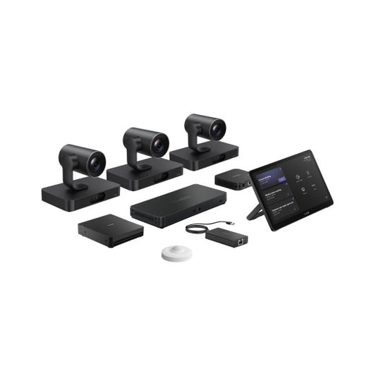 Yealink MVC S98‑C5U Teams Room Kit with MCore 4, RoomSensor, BYOD Extender & AI Tracking