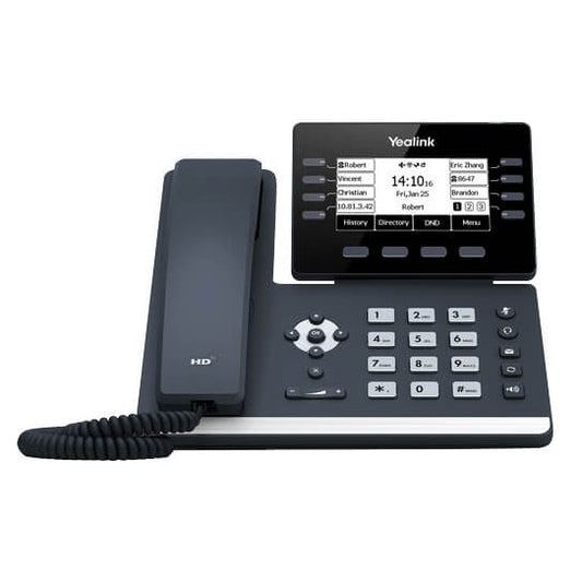 Yealink SIP‑T53 12‑Line IP HD Business Phone with 3.7" Greyscale LCD