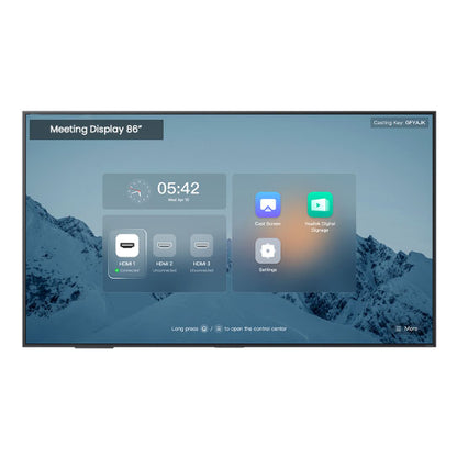 Yealink Meeting Display 86" 4K UHD All‑in‑One Smart Meeting Room Display