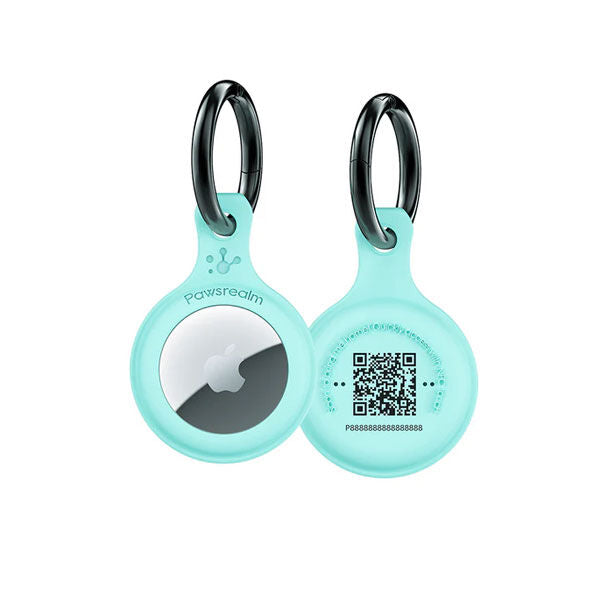 PawView Smart AirTag Holder - Mint Green