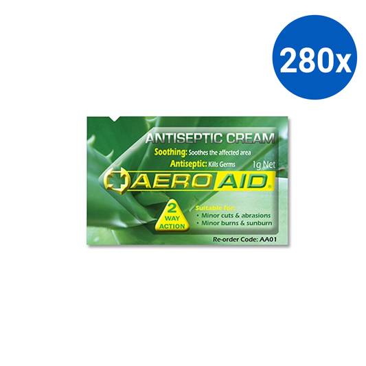Aero Aid Antiseptic Cream Tea Tree Melaleuca Oil 1g - White x280