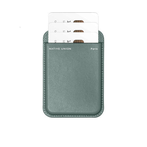 Native Union Classic Wallet Magnetic - Slate Green