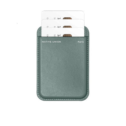 Native Union Classic Wallet Magnetic - Slate Green
