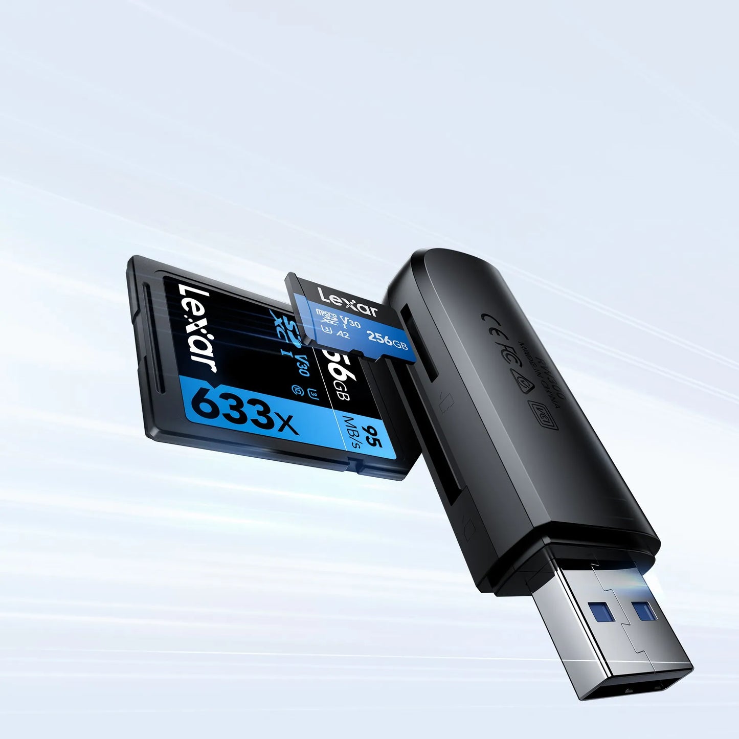 Lexar CFexpress Dual Slot USB A Reader USB 3.2 - Black