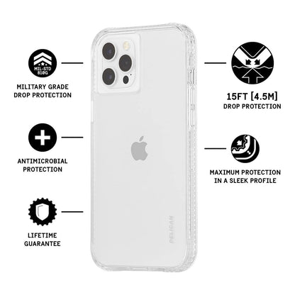 Pelican Ranger Case iPhone 12 Pro Max - Clear