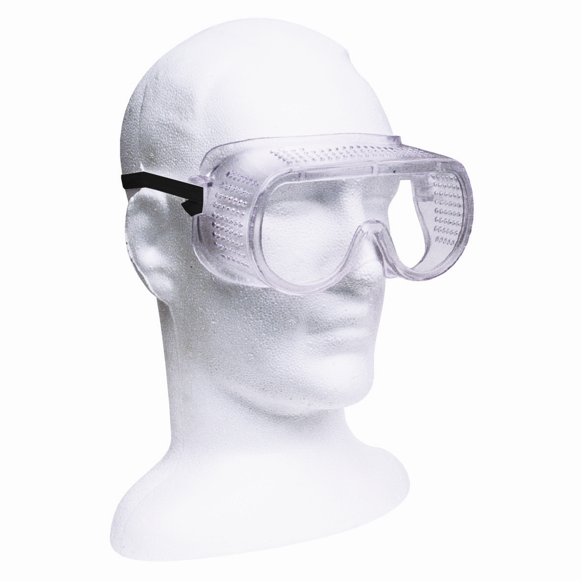 Livingstone Safety Barrier Goggles Spectacles Break-Resistant Lens with Strap - Clear x55