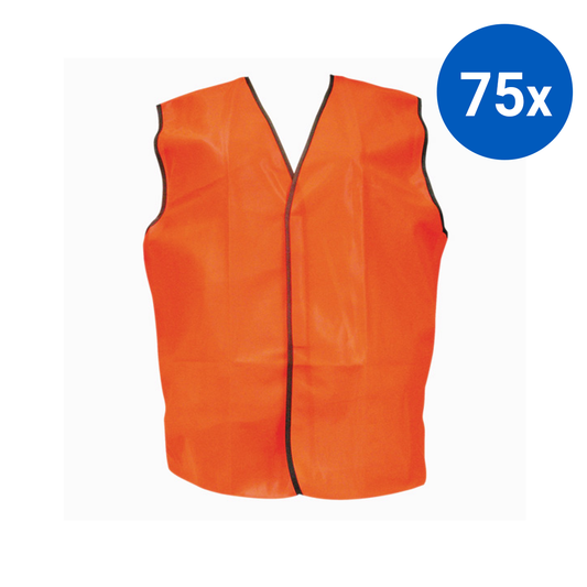 Livingstone High Visibility Safety Vest Large - Orange x75