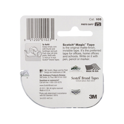 Scotch SCT Tape 105 19mm x 7.62m - 12 Pack