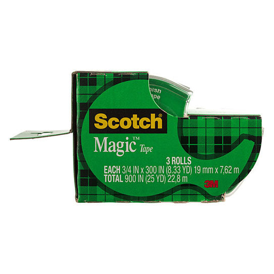 Scotch SCT Tape 3105 19mm x 7.6m 3 Pack - 6 Box